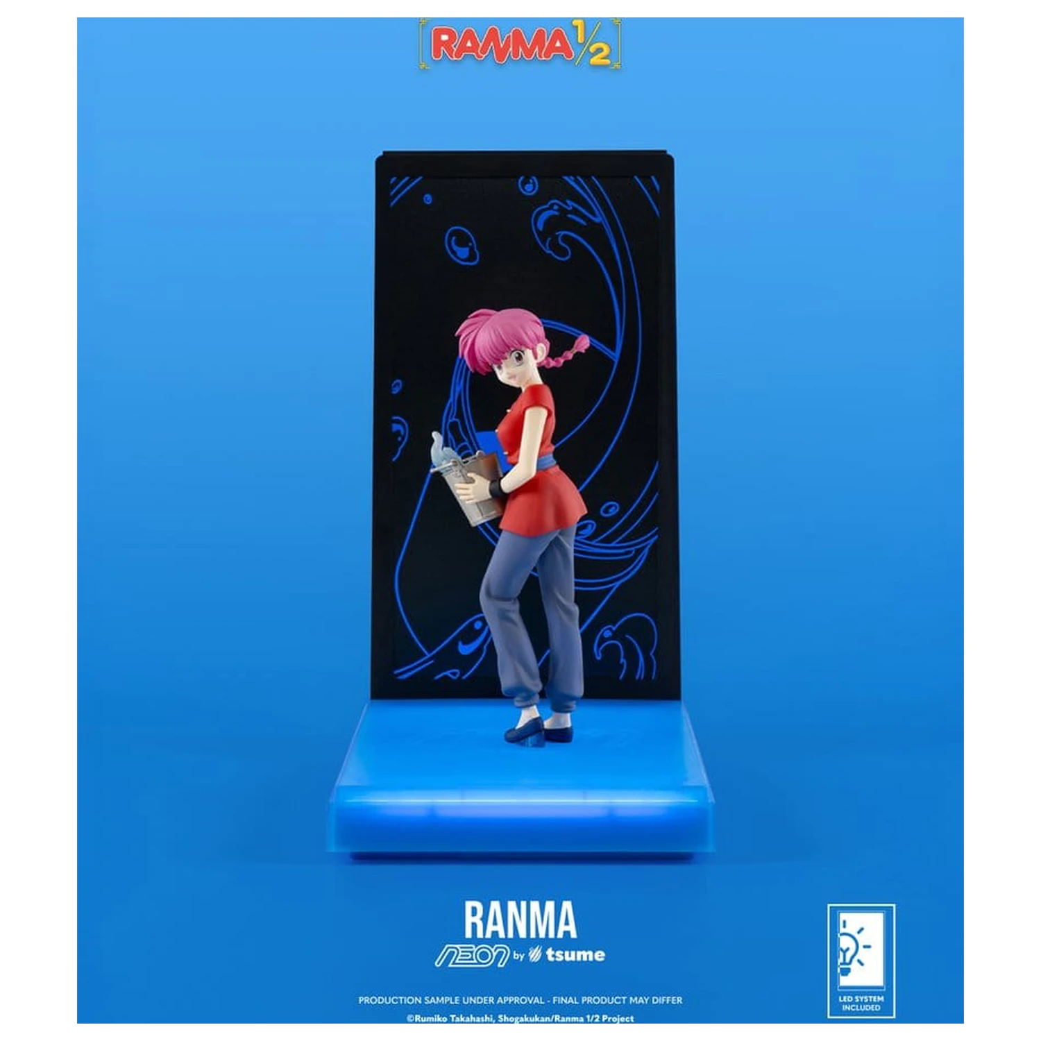Figura neon Ranma 1/9 Ranma Saotome Girl 20 cm poza produsului