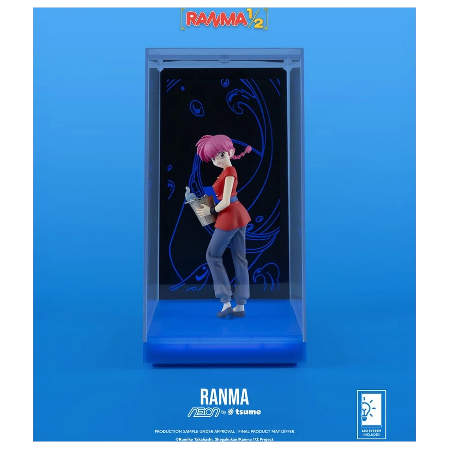 Figura neon Ranma 1/9 Ranma Saotome Girl 20 cm poza produsului