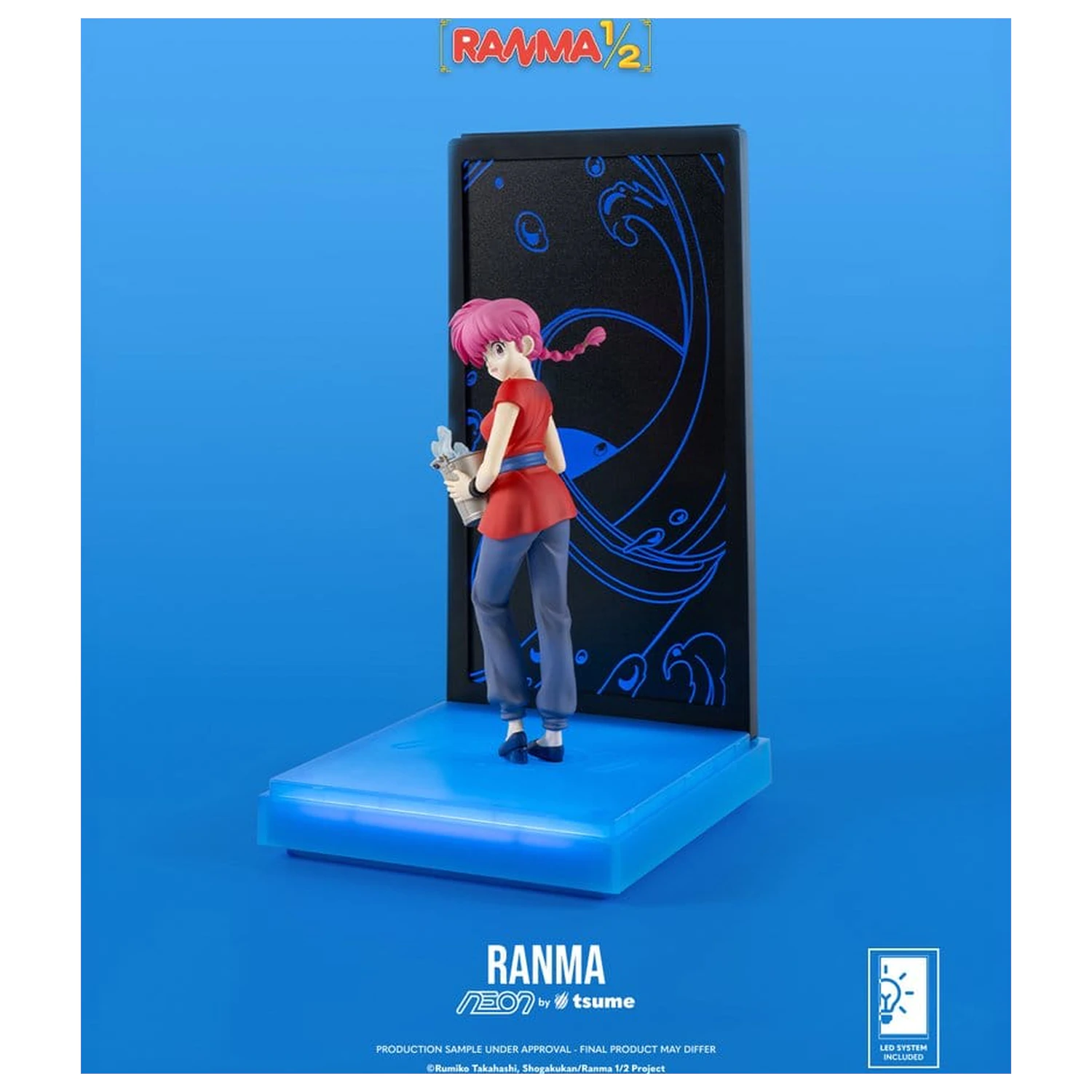 Figura neon Ranma 1/9 Ranma Saotome Girl 20 cm poza produsului