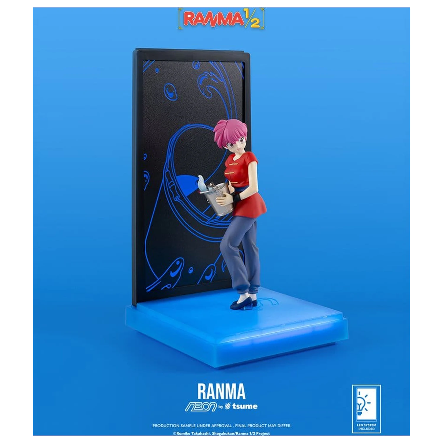 Figura neon Ranma 1/9 Ranma Saotome Girl 20 cm poza produsului
