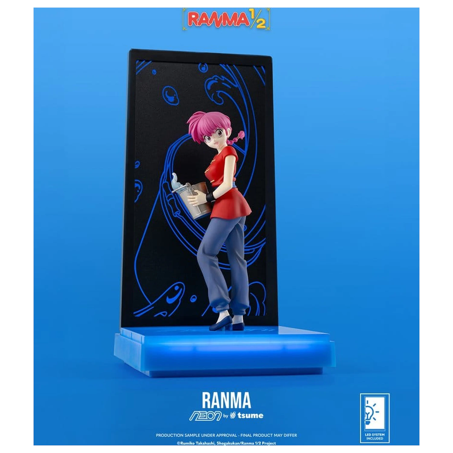 Figura neon Ranma 1/9 Ranma Saotome Girl 20 cm poza produsului