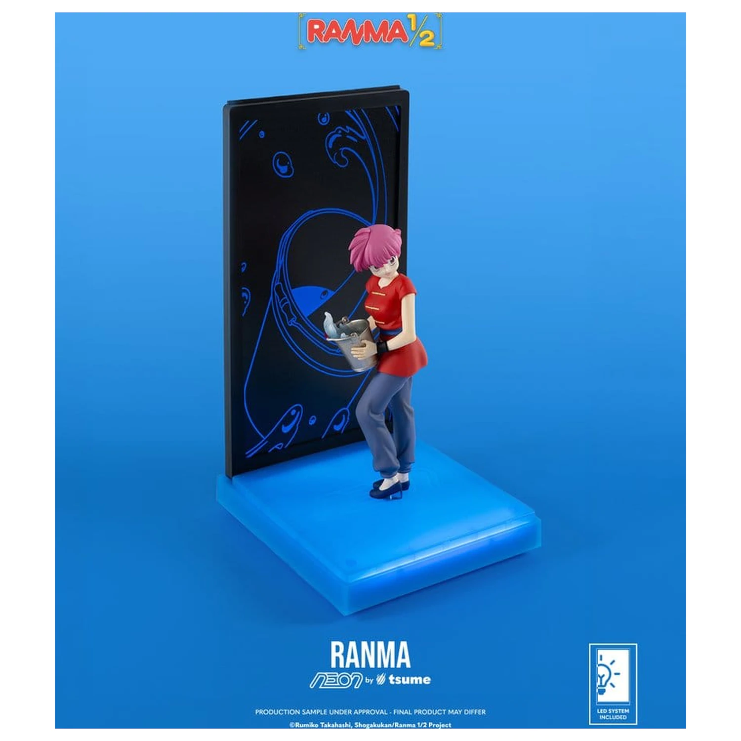 Figura neon Ranma 1/9 Ranma Saotome Girl 20 cm poza produsului