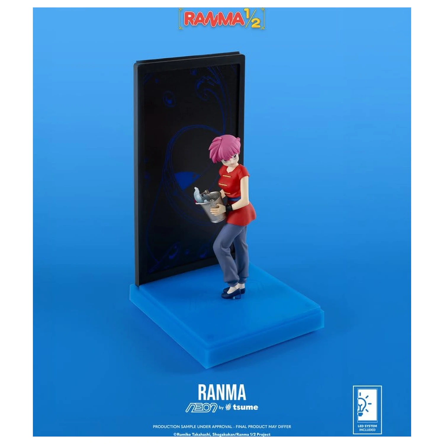 Figura neon Ranma 1/9 Ranma Saotome Girl 20 cm poza produsului