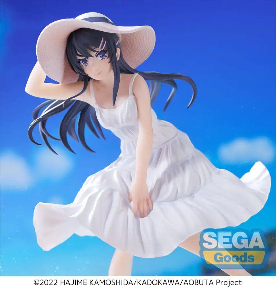 Rascal Does Not Dream of a Bunny Girl Senpai Luminasta Statuie PVC Mai Sakurajima Summer Dress 17 cm poza produsului