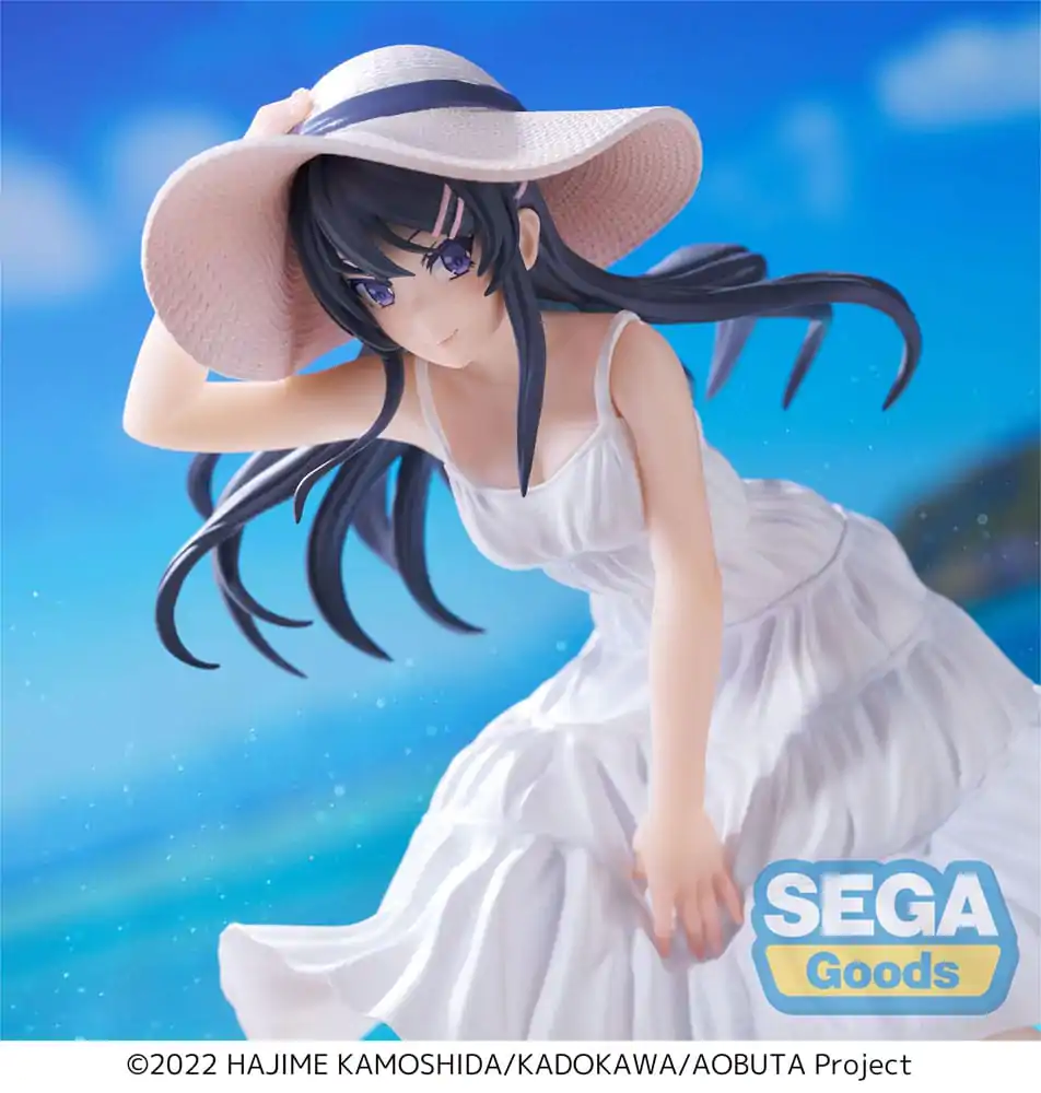 Rascal Does Not Dream of a Bunny Girl Senpai Luminasta Statuie PVC Mai Sakurajima Summer Dress 17 cm poza produsului