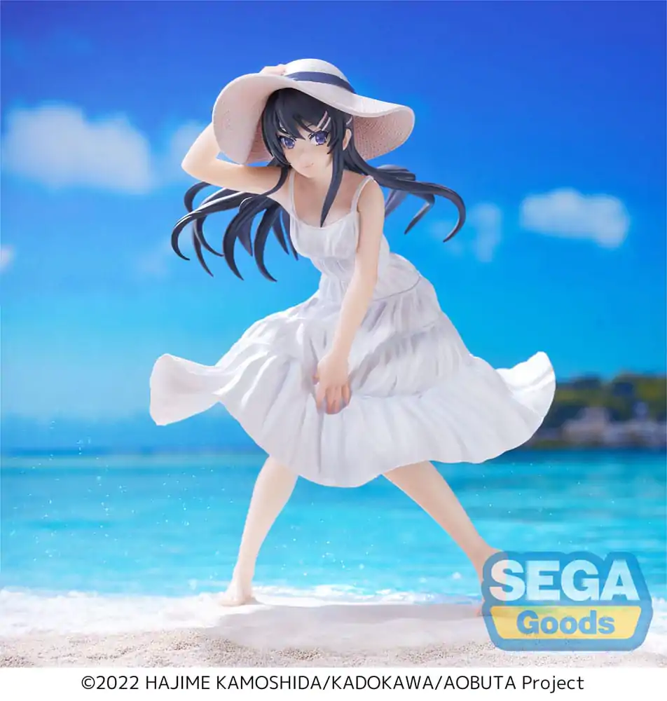 Rascal Does Not Dream of a Bunny Girl Senpai Luminasta Statuie PVC Mai Sakurajima Summer Dress 17 cm poza produsului