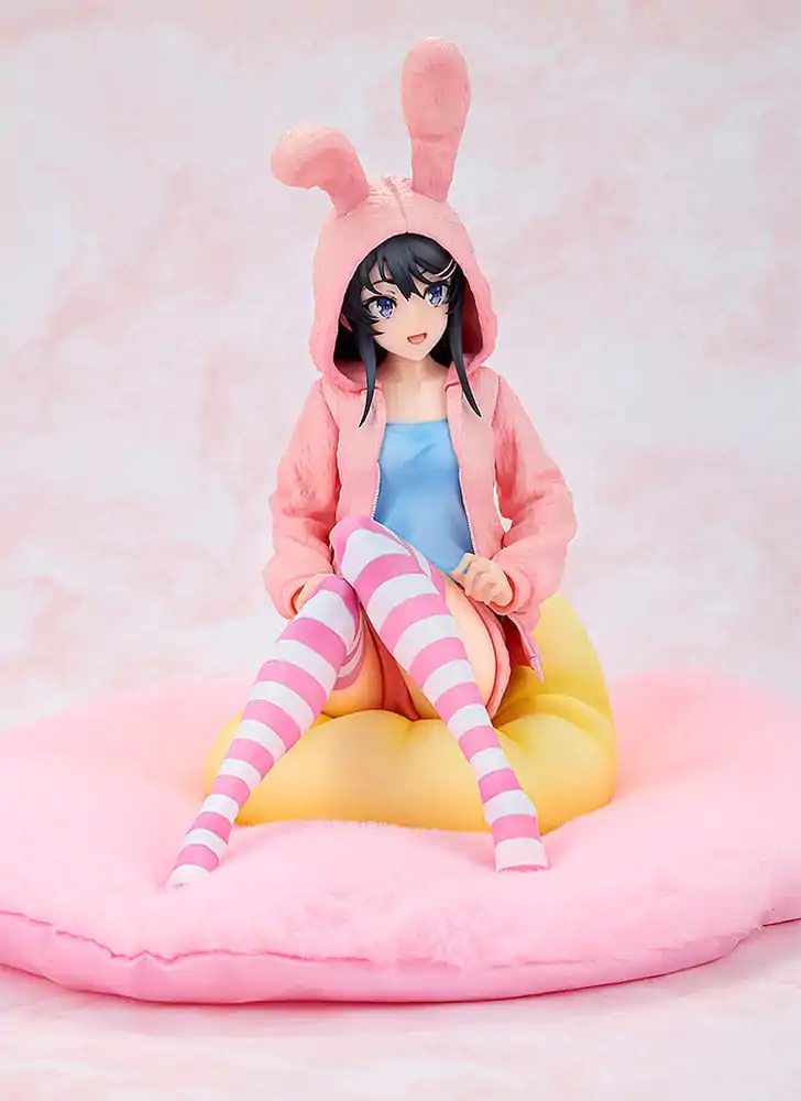 Rascal Does Not Dream of a Knapsack Kid Statuie PVC 1/7 Mai Sakurajima Hoodie Look Rabbit Ears Ver. 18 cm poza produsului