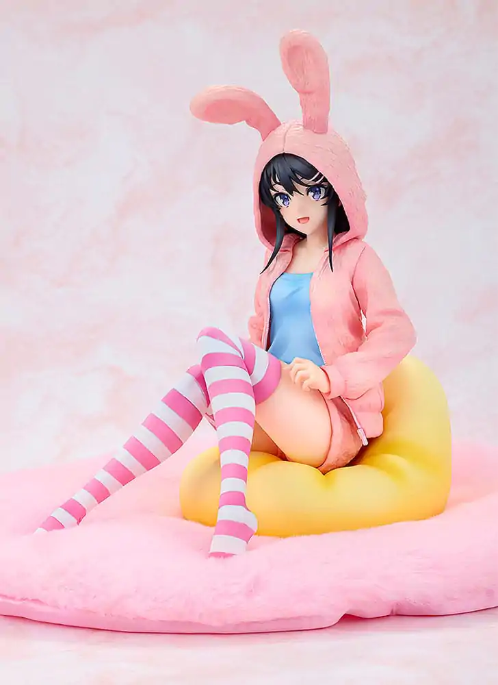 Rascal Does Not Dream of a Knapsack Kid Statuie PVC 1/7 Mai Sakurajima Hoodie Look Rabbit Ears Ver. 18 cm poza produsului