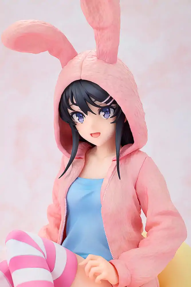 Rascal Does Not Dream of a Knapsack Kid Statuie PVC 1/7 Mai Sakurajima Hoodie Look Rabbit Ears Ver. 18 cm poza produsului