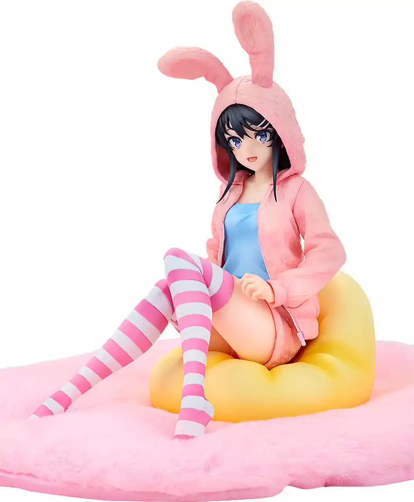 Rascal Does Not Dream of a Knapsack Kid Statuie PVC 1/7 Mai Sakurajima Hoodie Look Rabbit Ears Ver. 18 cm poza produsului