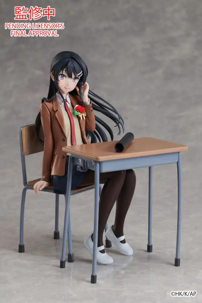 Rascal Does Not Dream of a Knapsack Kid Statuie Mai Sakurajima Graduation Ver. 15 cm poza produsului