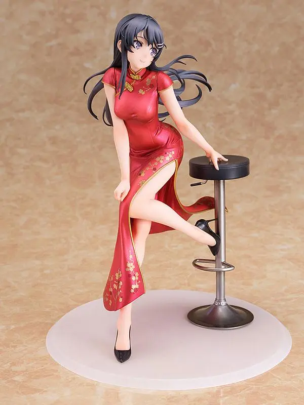 Rascal Does Not Dream of Bunny Girl Senpai Statuie 1/7 Mai Sakurajima Chinese Dress Ver. 22 cm poza produsului