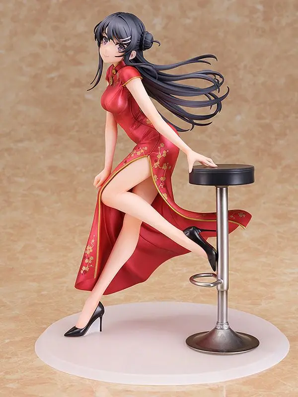 Rascal Does Not Dream of Bunny Girl Senpai Statuie 1/7 Mai Sakurajima Chinese Dress Ver. 22 cm poza produsului