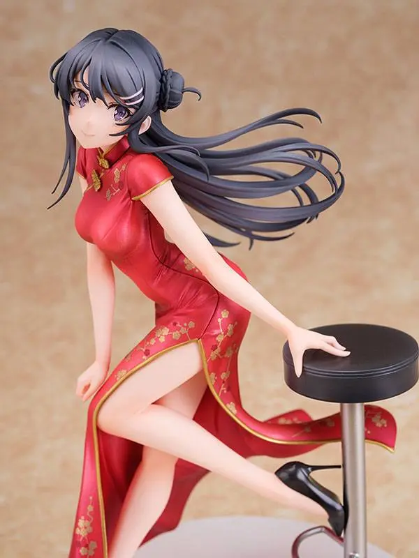 Rascal Does Not Dream of Bunny Girl Senpai Statuie 1/7 Mai Sakurajima Chinese Dress Ver. 22 cm poza produsului