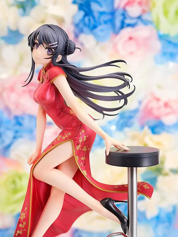 Rascal Does Not Dream of Bunny Girl Senpai Statuie 1/7 Mai Sakurajima Chinese Dress Ver. 22 cm poza produsului