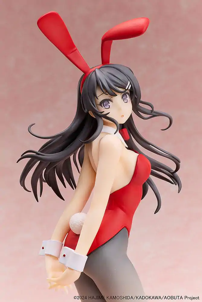 Rascal Does Not Dream of Bunny Girl Senpai Statuie 1/7 Mai Sakurajima Red Bunny Girl Ver. 27 cm poza produsului