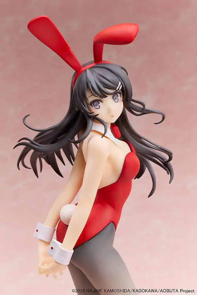 Rascal Does Not Dream of Bunny Girl Senpai Statuie 1/7 Mai Sakurajima Red Bunny Girl Ver. 27 cm poza produsului