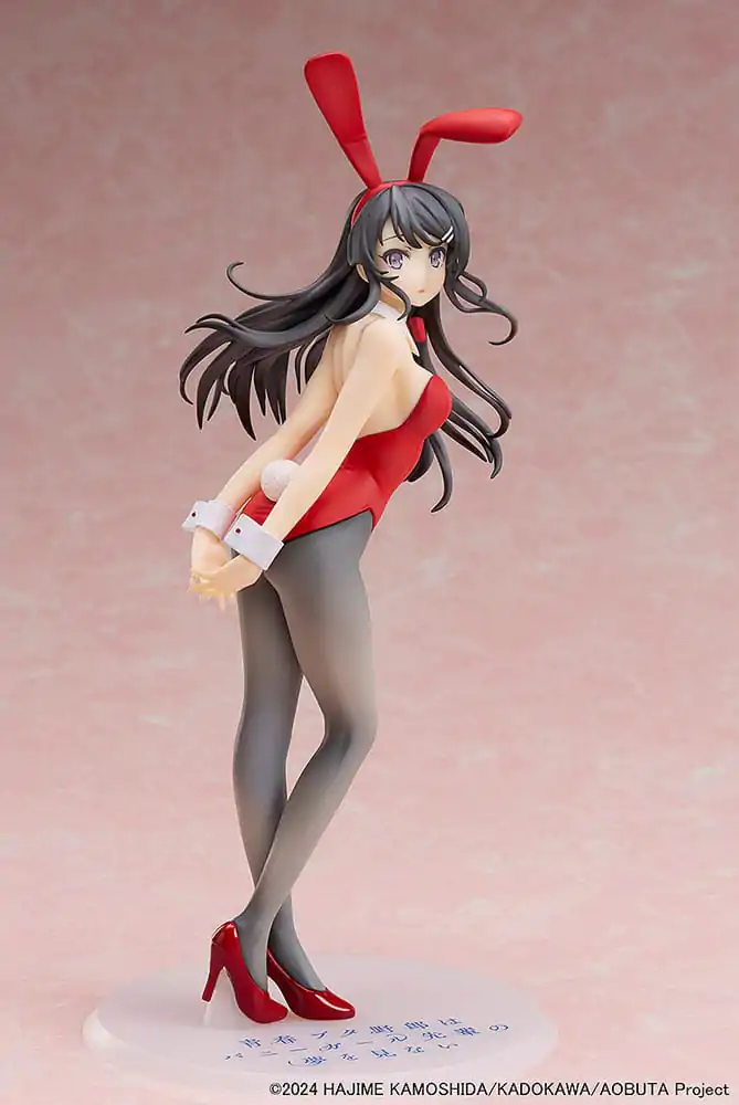 Rascal Does Not Dream of Bunny Girl Senpai Statuie 1/7 Mai Sakurajima Red Bunny Girl Ver. 27 cm poza produsului