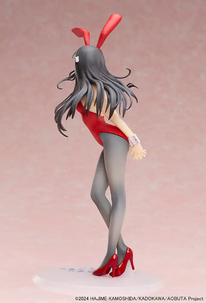Rascal Does Not Dream of Bunny Girl Senpai Statuie 1/7 Mai Sakurajima Red Bunny Girl Ver. 27 cm poza produsului