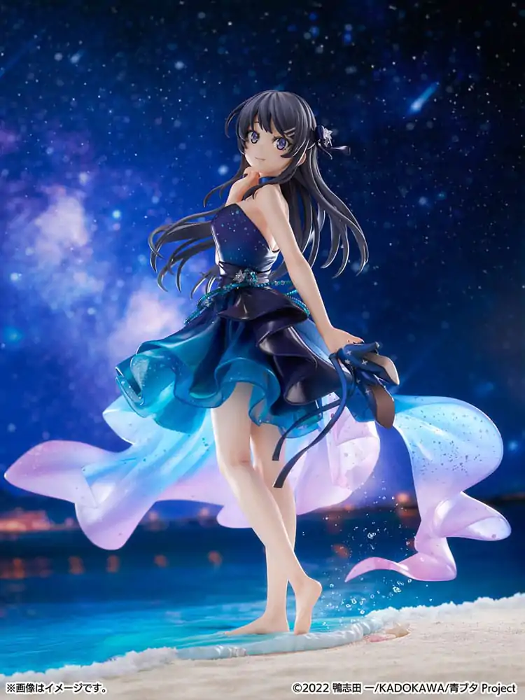 Rascal Does Not Dream of Bunny Girl Senpai Statuie PVC 1/7 Mai Sakurajima Starry night sky Ver. 25 cm poza produsului