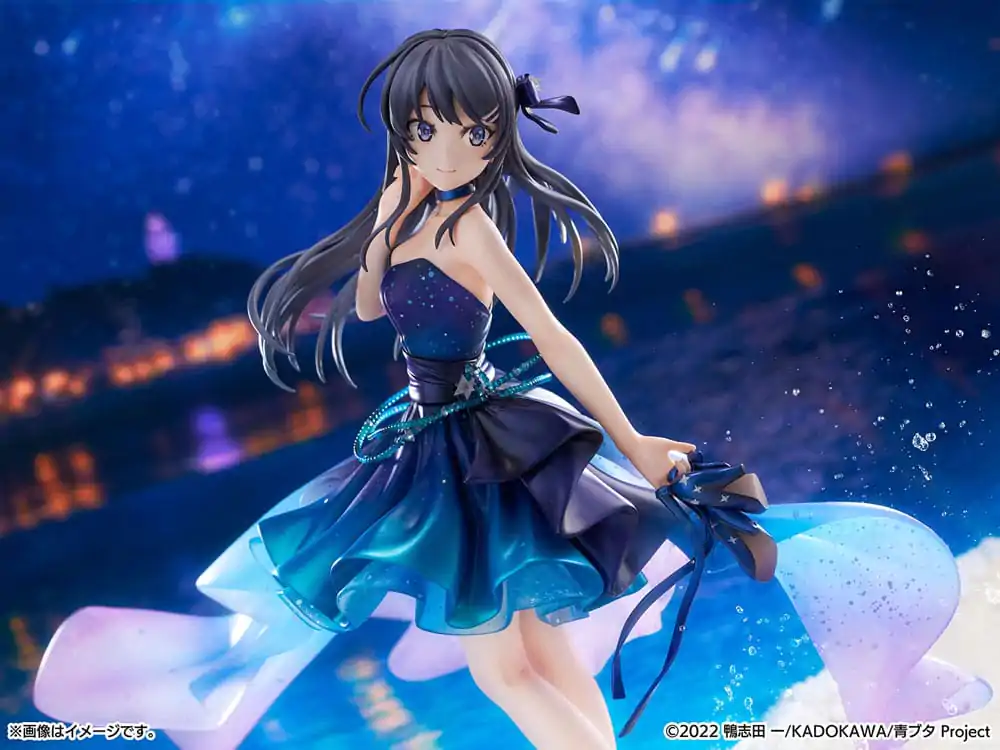 Rascal Does Not Dream of Bunny Girl Senpai Statuie PVC 1/7 Mai Sakurajima Starry night sky Ver. 25 cm poza produsului