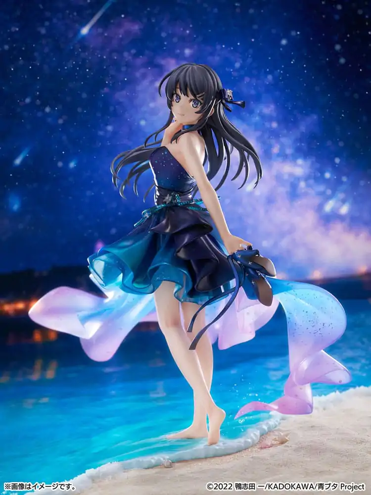 Rascal Does Not Dream of Bunny Girl Senpai Statuie PVC 1/7 Mai Sakurajima Starry night sky Ver. 25 cm poza produsului