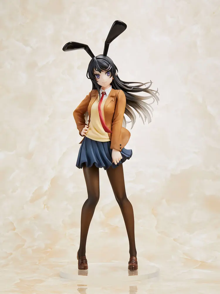 Rascal Does Not Dream of Bunny Girl Senpai Mai Sakurajima Uniformă Școlară Bunny Ver. 20 cm poza produsului