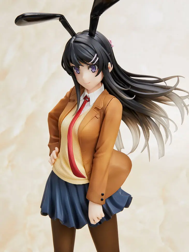 Rascal Does Not Dream of Bunny Girl Senpai Mai Sakurajima Uniformă Școlară Bunny Ver. 20 cm poza produsului
