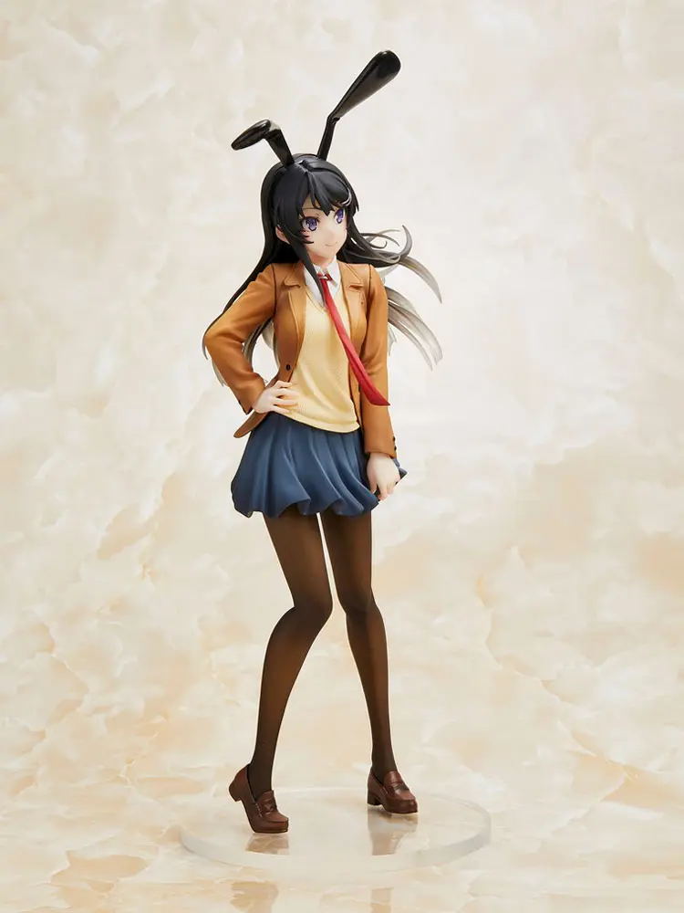 Rascal Does Not Dream of Bunny Girl Senpai Mai Sakurajima Uniformă Școlară Bunny Ver. 20 cm poza produsului