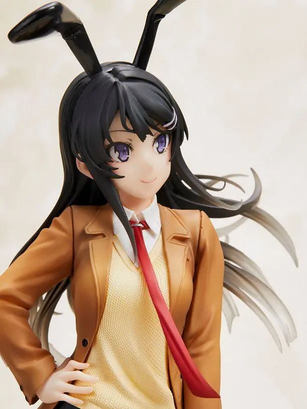 Rascal Does Not Dream of Bunny Girl Senpai Mai Sakurajima Uniformă Școlară Bunny Ver. 20 cm poza produsului