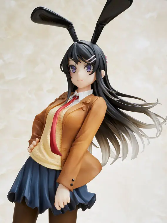 Rascal Does Not Dream of Bunny Girl Senpai Mai Sakurajima Uniformă Școlară Bunny Ver. 20 cm poza produsului