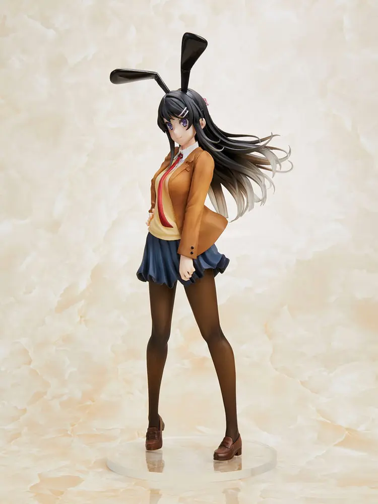 Rascal Does Not Dream of Bunny Girl Senpai Mai Sakurajima Uniformă Școlară Bunny Ver. 20 cm poza produsului