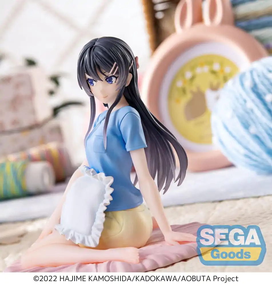 Rascal Does Not Dream of Bunny Girl Senpai Luminasta Statuie PVC Mai Sakurajima Pijama 14 cm poza produsului
