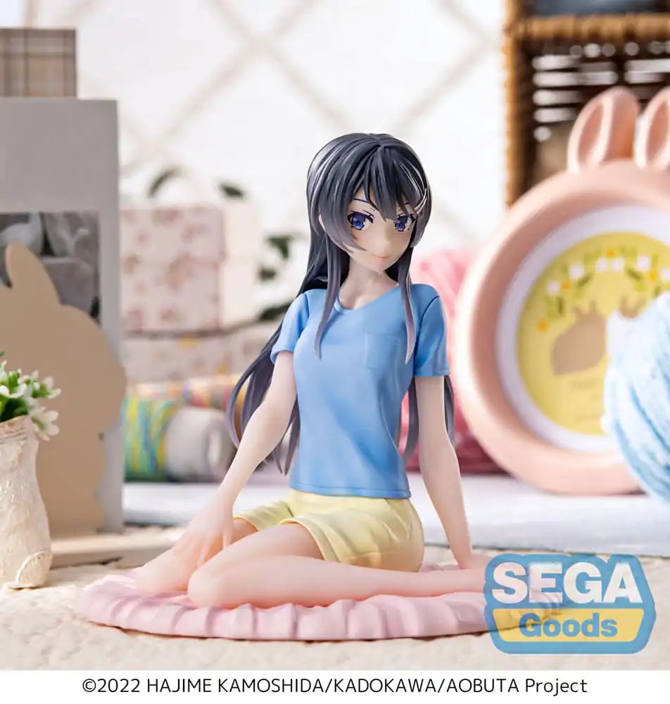 Rascal Does Not Dream of Bunny Girl Senpai Luminasta Statuie PVC Mai Sakurajima Pijama 14 cm poza produsului
