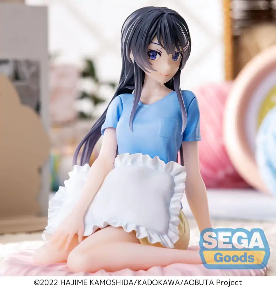 Rascal Does Not Dream of Bunny Girl Senpai Luminasta Statuie PVC Mai Sakurajima Pijama 14 cm poza produsului