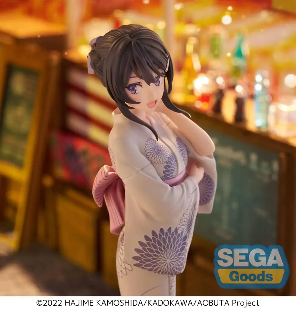 Rascal Does Not Dream of Bunny Girl Senpai Luminasta Statuetă PVC Mai Sakurajima Yukata 22 cm poza produsului