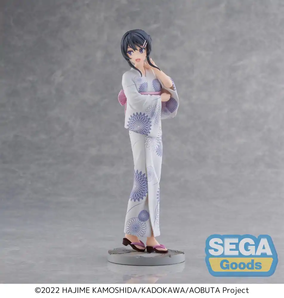 Rascal Does Not Dream of Bunny Girl Senpai Luminasta Statuetă PVC Mai Sakurajima Yukata 22 cm poza produsului