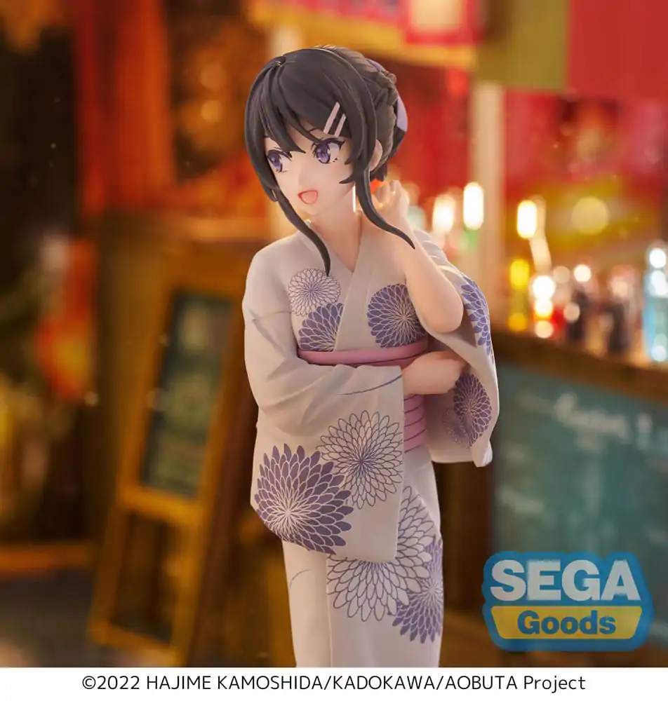 Rascal Does Not Dream of Bunny Girl Senpai Luminasta Statuetă PVC Mai Sakurajima Yukata 22 cm poza produsului