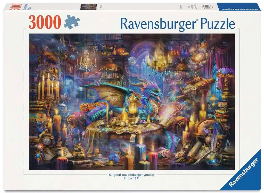 Ravensburger Puzzle Biblioteca Dragonului (3000 piese) poza produsului