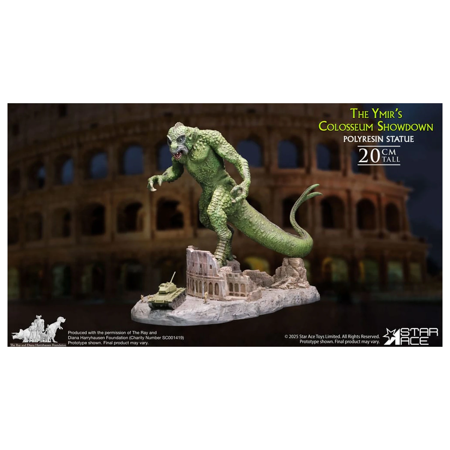 Diorama Ray Harryhausen 1/8 The Ymir's Colosseum Showdown 20 cm poza produsului