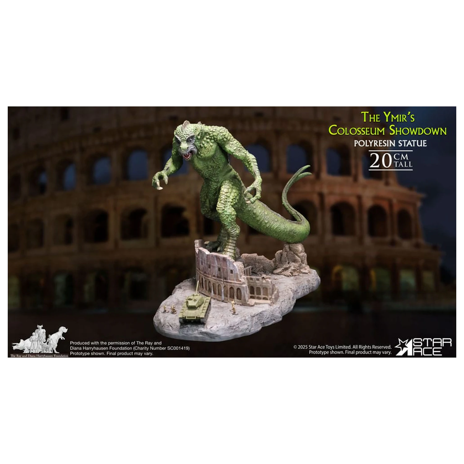 Diorama Ray Harryhausen 1/8 The Ymir's Colosseum Showdown 20 cm poza produsului