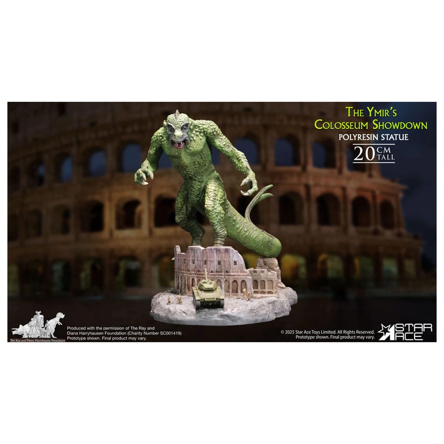 Diorama Ray Harryhausen 1/8 The Ymir's Colosseum Showdown 20 cm poza produsului