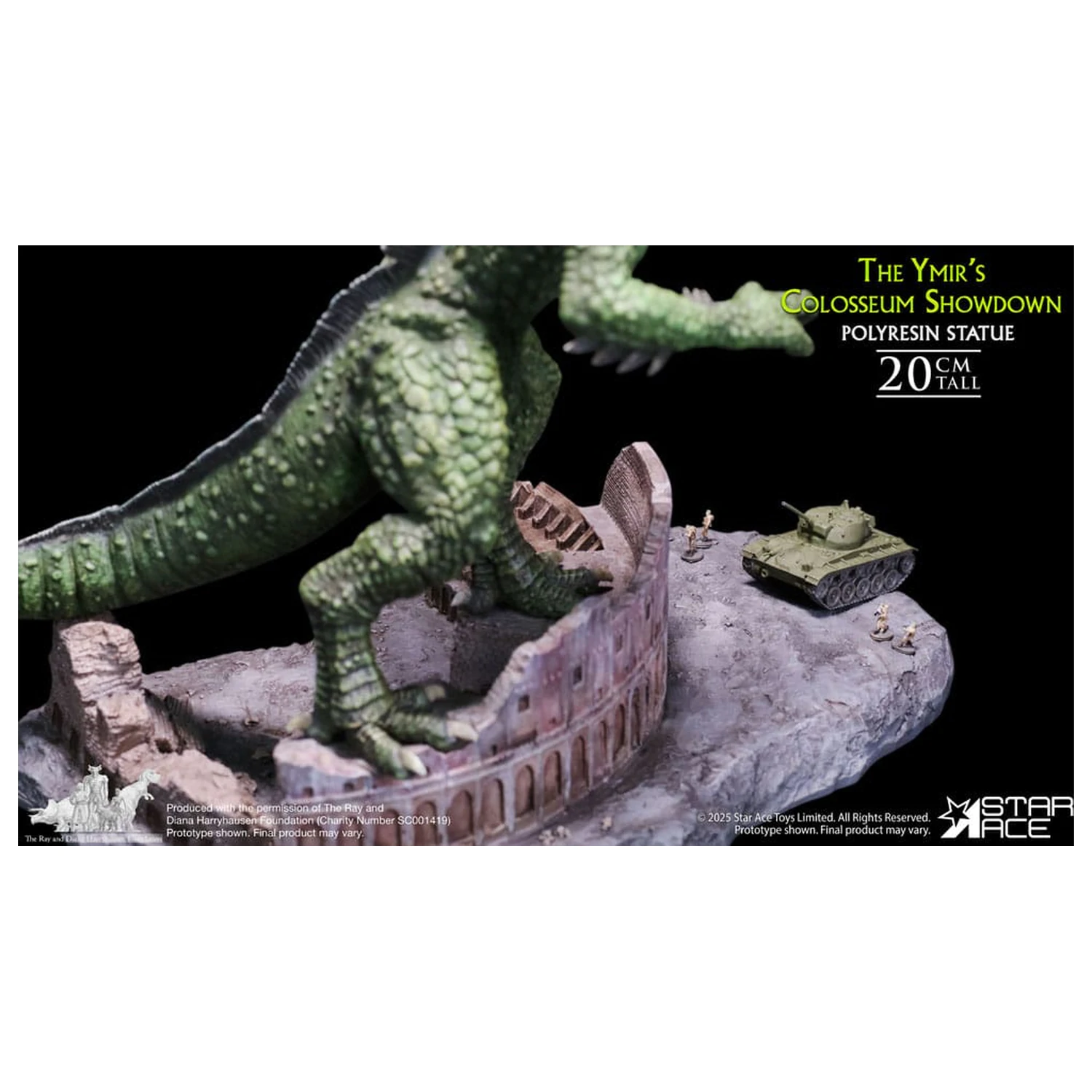 Diorama Ray Harryhausen 1/8 The Ymir's Colosseum Showdown 20 cm poza produsului