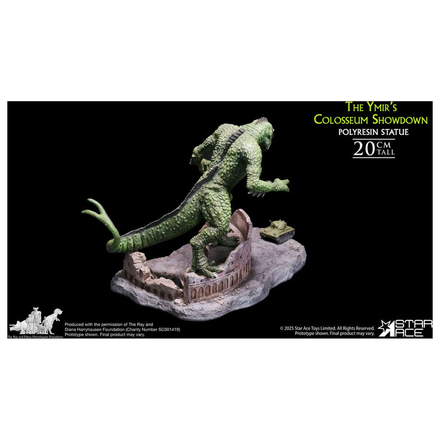 Diorama Ray Harryhausen 1/8 The Ymir's Colosseum Showdown 20 cm poza produsului