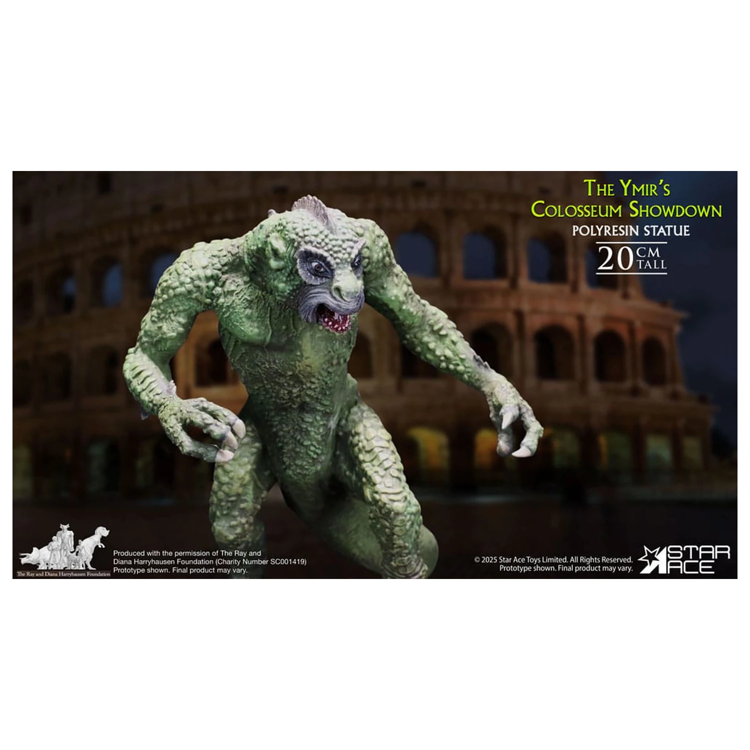 Diorama Ray Harryhausen 1/8 The Ymir's Colosseum Showdown 20 cm poza produsului
