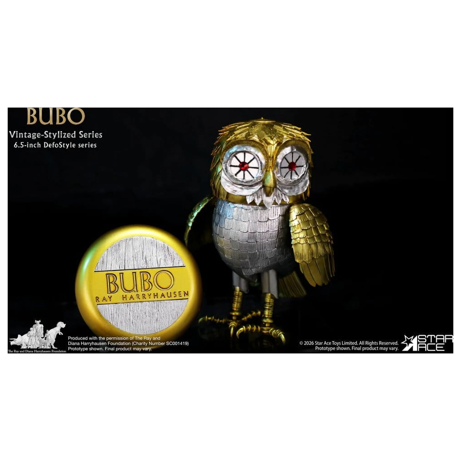 Ray Harryhausen Collection DefoStyle Statueta Soft-vinyl Bubo 17 cm poza produsului