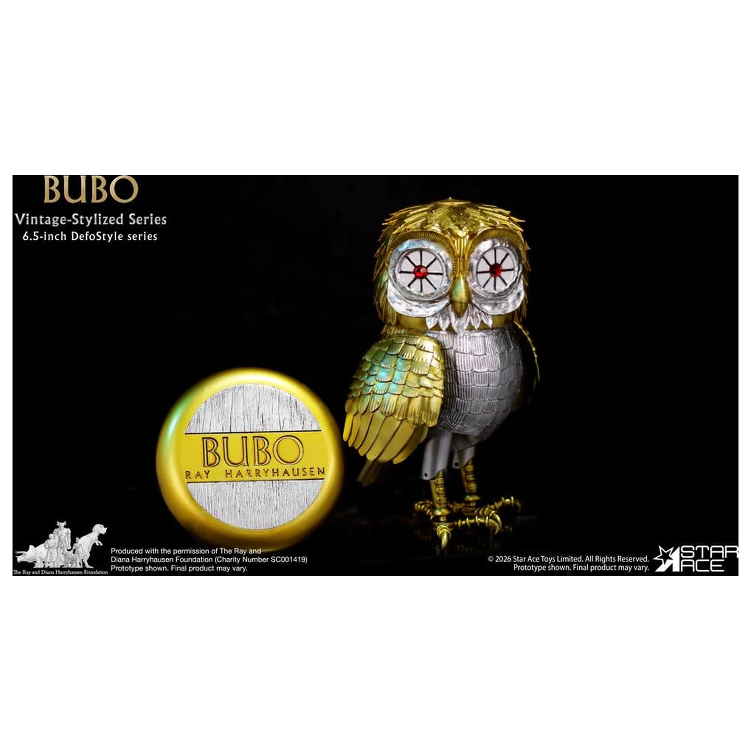 Ray Harryhausen Collection DefoStyle Statueta Soft-vinyl Bubo 17 cm poza produsului