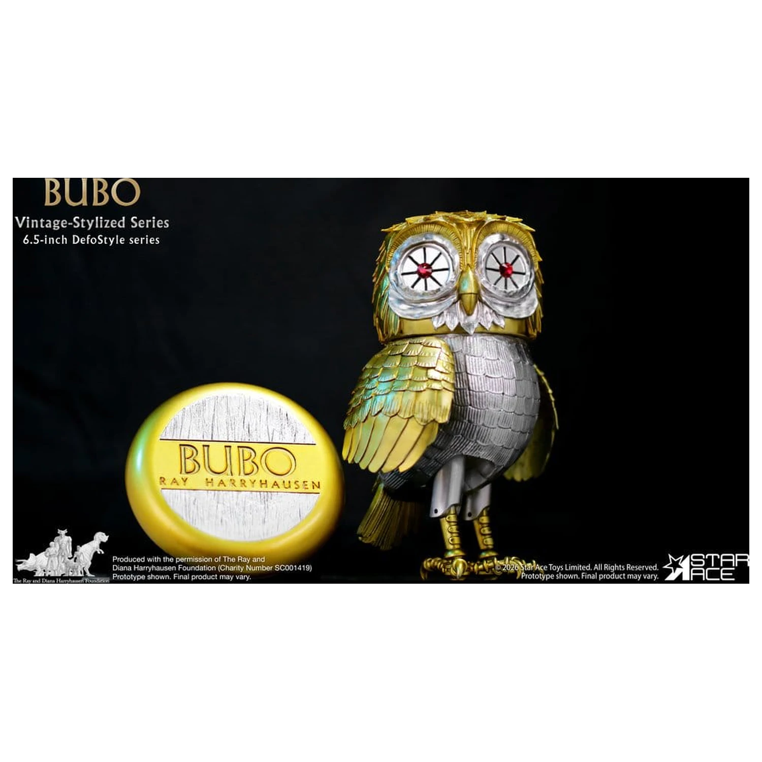 Ray Harryhausen Collection DefoStyle Statueta Soft-vinyl Bubo 17 cm poza produsului