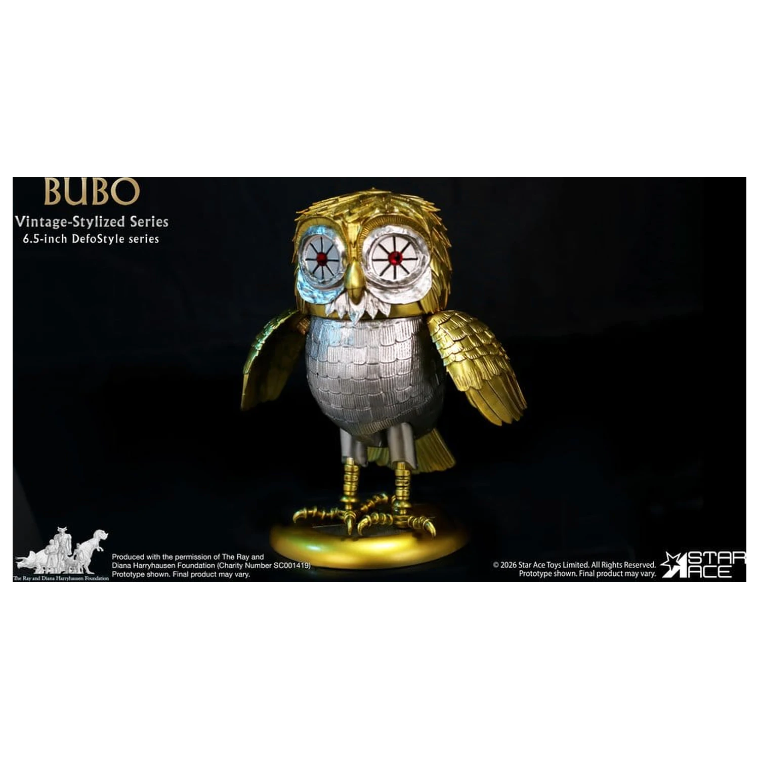 Ray Harryhausen Collection DefoStyle Statueta Soft-vinyl Bubo 17 cm poza produsului