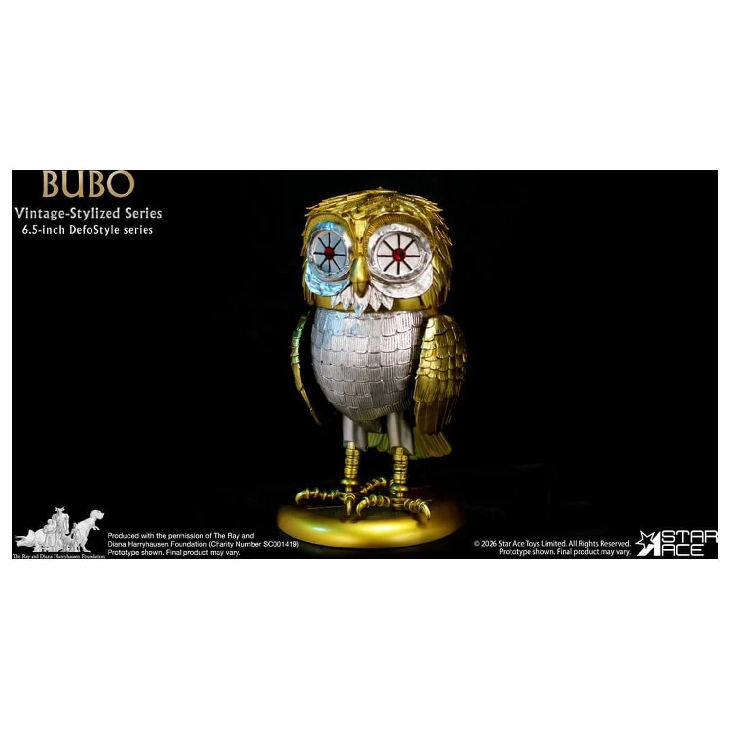 Ray Harryhausen Collection DefoStyle Statueta Soft-vinyl Bubo 17 cm poza produsului